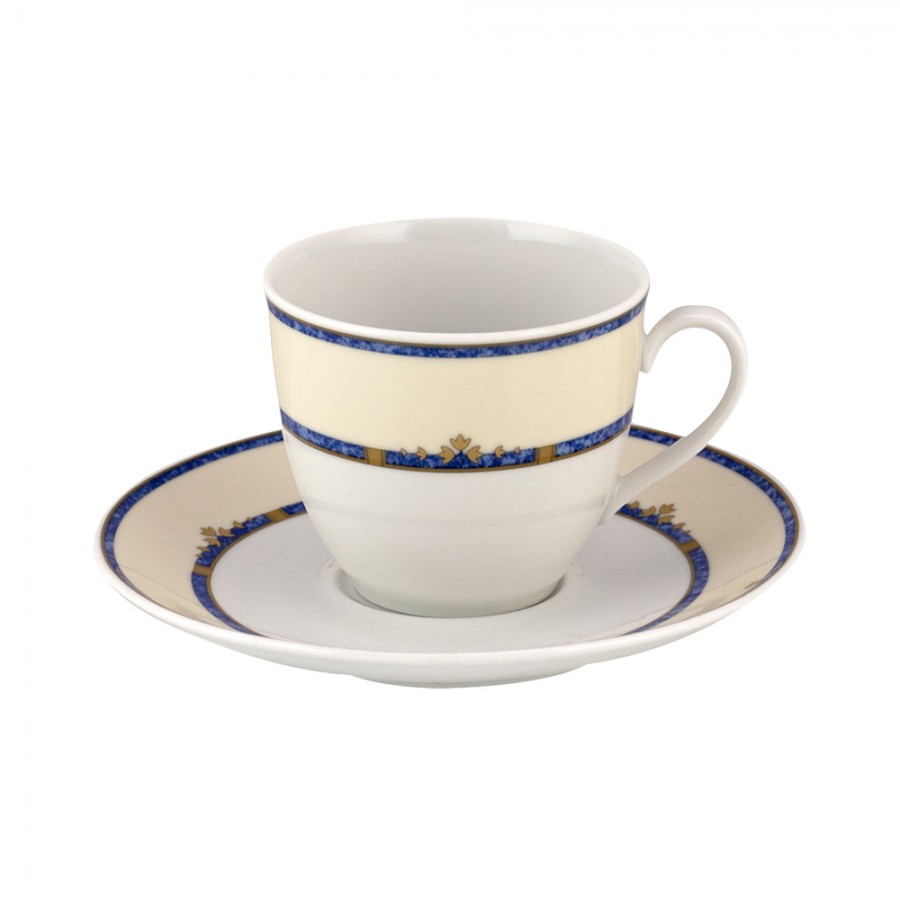 Σετ 6τμχ Φλυτζάνια Τσαγιού Πορσελάνης WM Collection 200ml N2172 (Υλικό: Πορσελάνη) - WM COLLECTION - N2172-tea