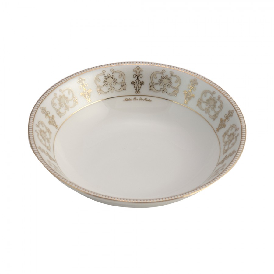 Μπωλ Σερβιρίσματος Σετ 6τμχ Πορσελάνης Vanity WM Collection 14εκ. N17278 (Υλικό: Πορσελάνη) - WM COLLECTION - N17278-gold-bowl