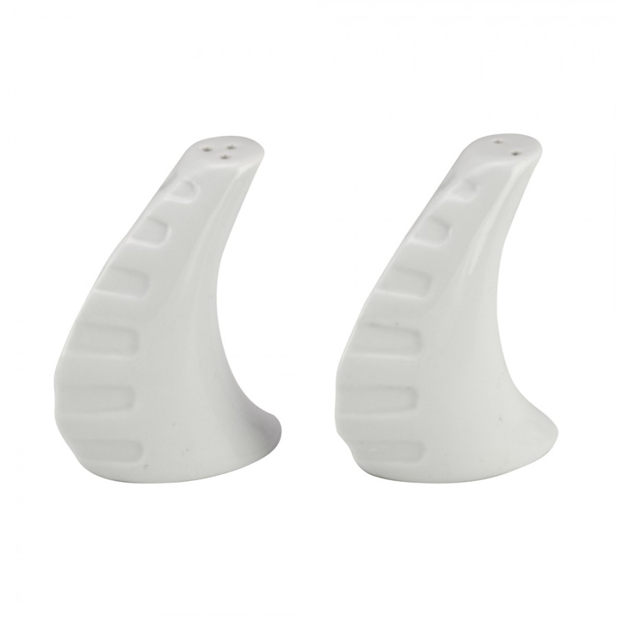 WM COLLECTION Σετ 2τμχ Αλατοπίπερο Πορσελάνης 6x4x7,4εκ. WM Collection N654807 (Υλικό: Πορσελάνη) - WM COLLECTION - N654807