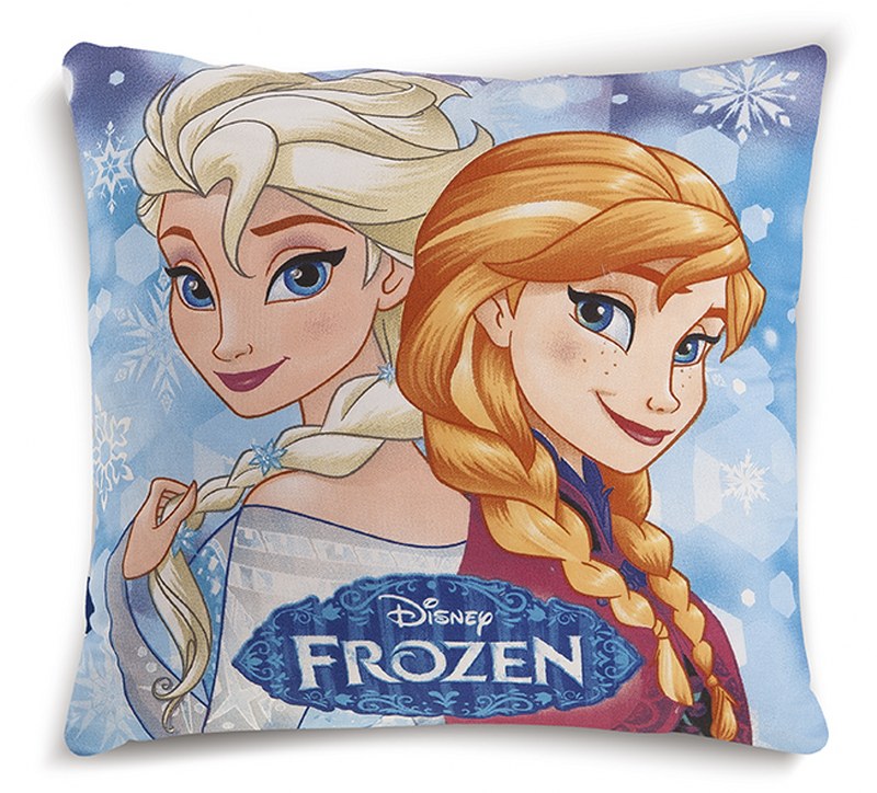Μαξιλάρι Διακοσμητικό Micro 40x40εκ. Frozen 12 Digital Print Disney Dimcol (Ύφασμα: Microfiber) - Disney - 2120632600601299