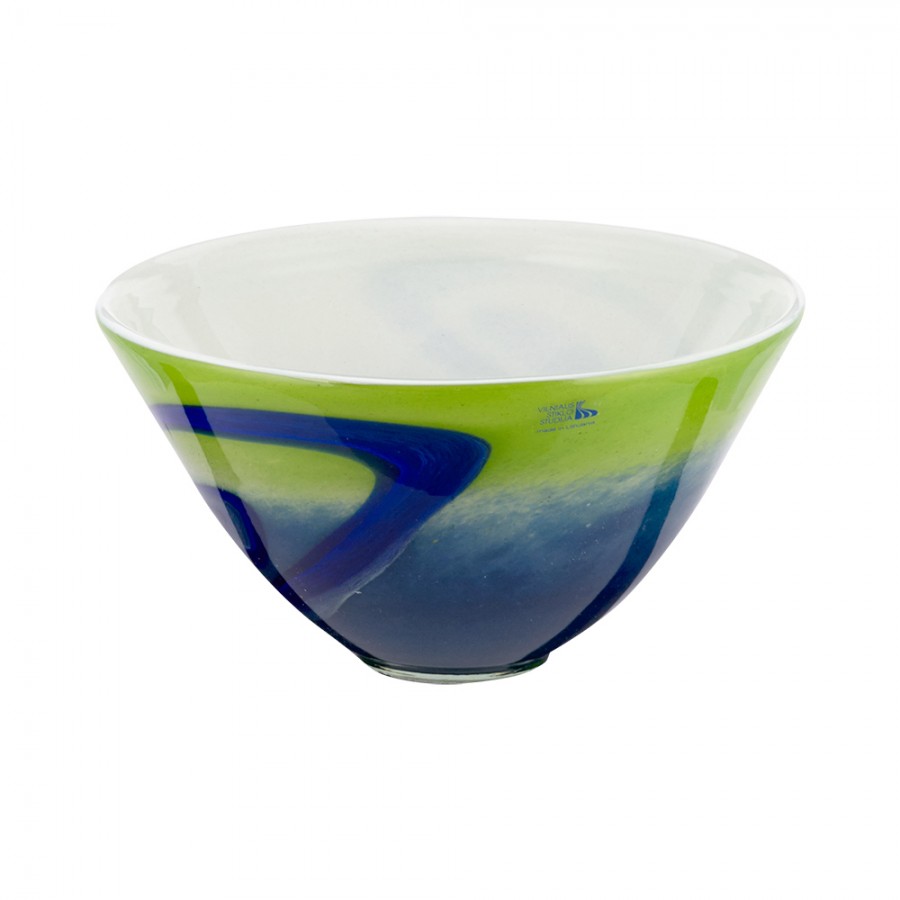 WM COLLECTION Φρουτιέρα Φυσητό Γυαλί WM Collection 27x18εκ. N737/273 (Υλικό: Γυαλί) - WM COLLECTION - N737/273