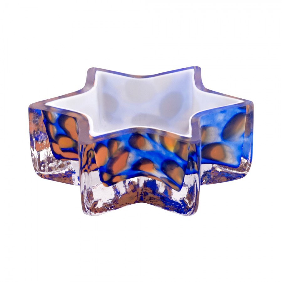 WM COLLECTION Σταχτοδοχείο Φυσητό Γυαλί WM Collection 10x4εκ. N004/040/28 (Υλικό: Γυαλί) - WM COLLECTION - N004/040/28