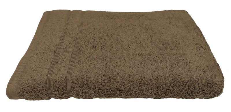 OEM Πετσέτα Πισίνας 75x145εκ. 500gr/m2 Pool Standard Line Brown (Σετ 6 Τεμάχια) (Ύφασμα: Βαμβάκι 100%, Χρώμα: Καφέ) - OEM - 5201847311198-2