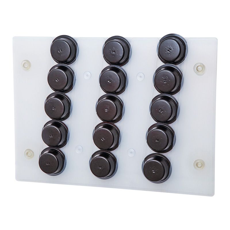 ELIPLAST Επιτοίχια Βάση Για 15 Κάψουλες Καφέ Lavazza 32x23εκ. ELIPLAST 1301/1 (Υλικό: Πλαστικό) - ELIPLAST - 1301/1