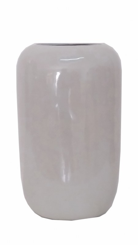 Βάζο Κεραμικό-Πορσελάνης PAPSHOP 20x16x35εκ. CH06 (Υλικό: Κεραμικό, Χρώμα: Λευκό) - PAPADIMITRIOU INTERIOR PAPSHOP - CH06