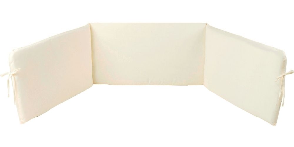 Ο Κόσμος του Μωρού Πάντα Κούνιας Βαμβακερή 35x195εκ. Ecru (Ύφασμα: Βαμβάκι 100%, Χρώμα: Εκρού ) - Ο Κόσμος του Μωρού - 5205626700036