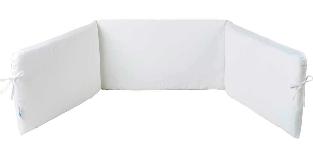 Ο Κόσμος του Μωρού Πάντα Κούνιας Βαμβακερή 35x195εκ. White (Ύφασμα: Βαμβάκι 100%, Χρώμα: Λευκό) - Ο Κόσμος του Μωρού - 5205626700043