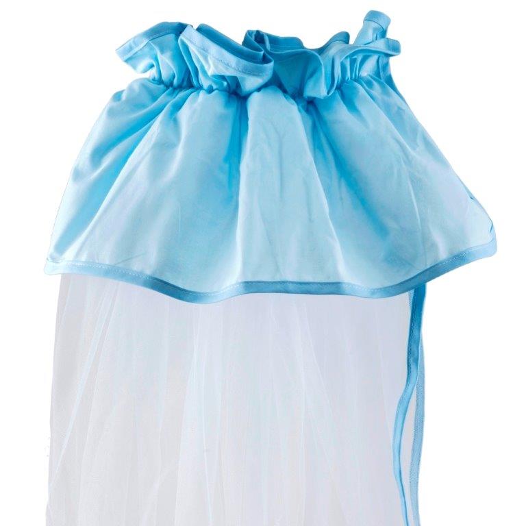 Κουνουπιέρα Κρεβατιού Nylon-Βαμβακερή 180x540εκ. Ciel (Ύφασμα: Βαμβάκι 100%, Υλικό: Nylon, Χρώμα: Λευκό) - Ο Κόσμος του Μωρού - 5205626800026