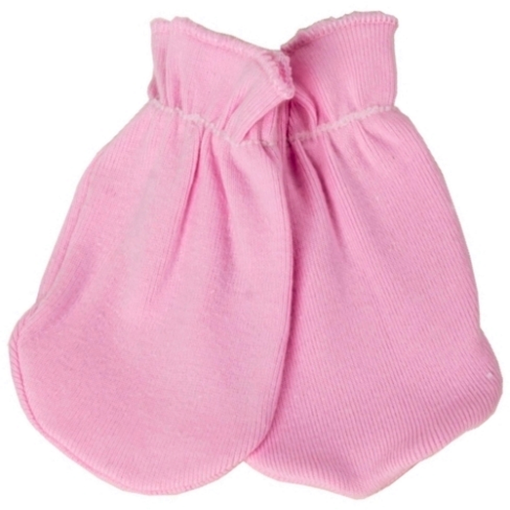 Ο Κόσμος του Μωρού Ζεύγος Γαντάκια Νυχιών Βαμβακερά Pink (Ύφασμα: Βαμβάκι 100%, Χρώμα: Ροζ) - Ο Κόσμος του Μωρού - 5205626980018