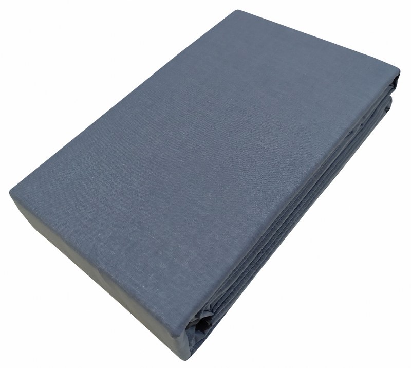 Σεντόνι Μεμονωμένο Βαμβακερό Μονό 170x270εκ. Le Blanc Premium Sky Grey (Ύφασμα: Βαμβάκι 100%, Τύπος κατωσέντονου: Χωρίς Λάστιχο, Χρώμα: Γκρι, Μέγεθος: Μονά) - Le Blanc - 7000290-14