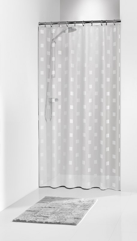 Κουρτίνα Μπάνιου Πλαστική "Shadows Transparent" Sealskin 180x200εκ. (Υλικό: Πλαστικό) - sealskin - 211371310 41506