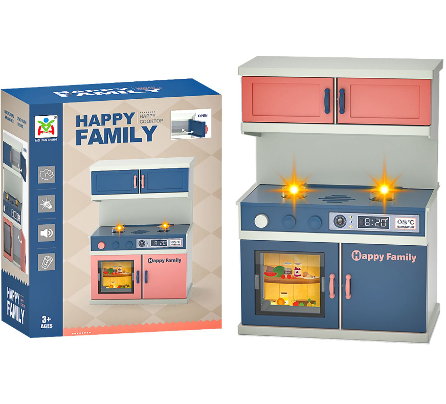 Ηλεκτρική Κουζίνα Μικρή Μπαταρίας Σε Κουτί 14x17x10εκ. Toy Markt 77-1143...