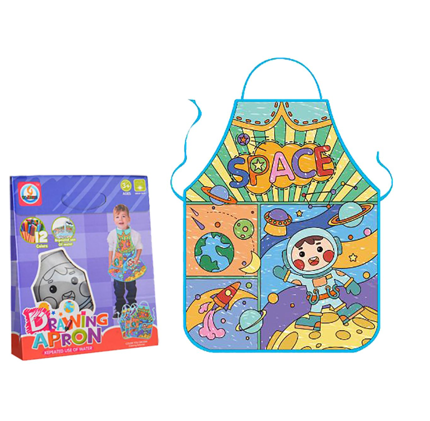 Ποδιά Ζωγραφικής & 12 Χρώματα Σε Κουτί 19x5x23εκ. Toy Markt...