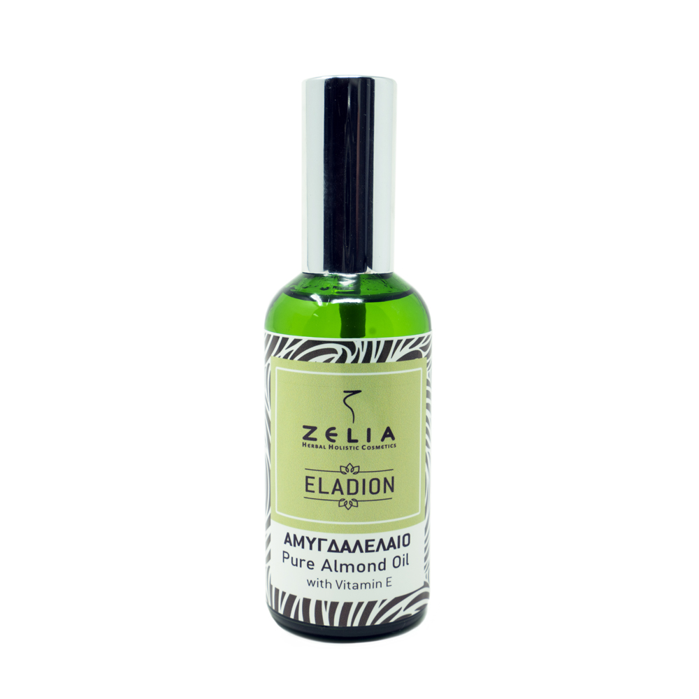ZELIA COSMETICS Αμυγδαλέλαιο Με Βιταμίνη Ε Eladion 100ml Zelia Cosmetics E03 - ZELIA COSMETICS - zelia_E03