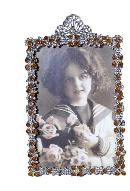 Royal Art Collection Κορνίζα Μεταλλική Με Στρας Royal Art 10x15εκ. FUZ3154/46A (Υλικό: Μεταλλικό) - Royal Art Collection - FUZ3154/46A