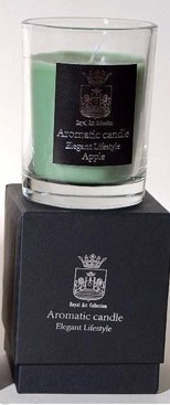 Κερί Αρωματικό Σε Γυάλινο Ποτηράκι Royal Art 8x10,5εκ. 