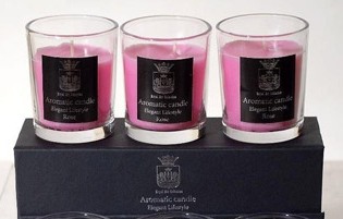 Διακοσμητικά Επιτραπέζια 24home - ΣΗΜΑΝΤΙΚΟ: Σε περίπτωση διαφοράς τιμής από το κατάστημα ισχύει παντα και μόνο η τιμή του καταστήματος Σετ 3τμχ Κεριά Αρωματικά-Σε Γυάλινο Ποτηράκι Royal Art