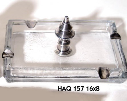 Τασάκι Γυάλινο Royal Art 16x8εκ. HAQ157 (Υλικό: Γυαλί) 