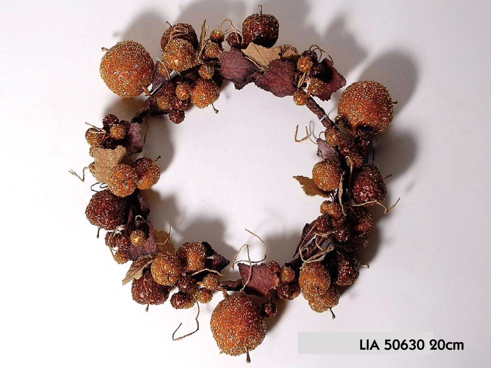 Χριστουγεννιάτικο Διακοσμητικό Στεφάνι 20εκ. Royal Art 