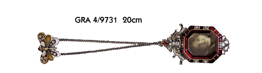 Royal Art Collection Κορνιζάκι Τοίχου Μεταλλικό Royal Art 20εκ. GRA4/9731 (Υλικό: Μεταλλικό) - Royal Art Collection - GRA4/9731