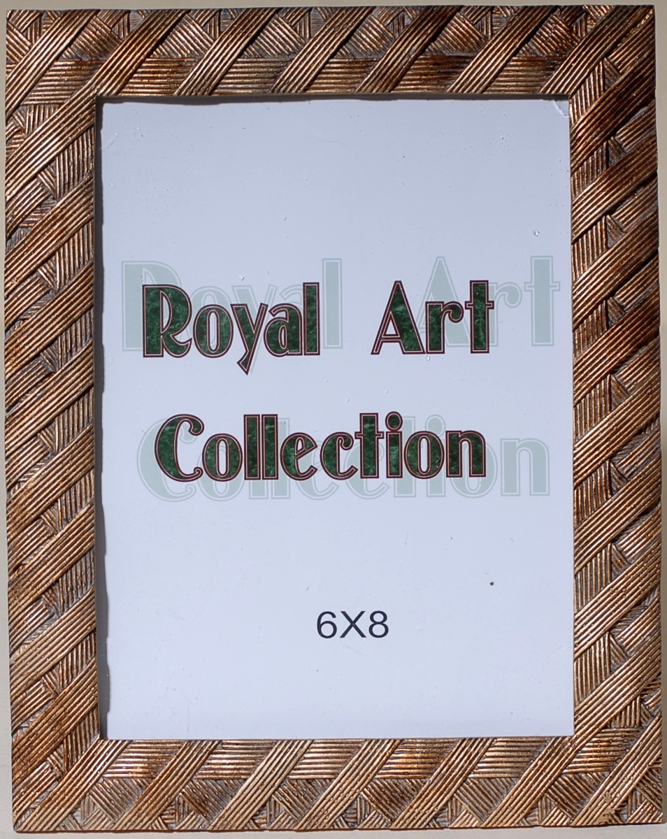 Κορνίζα Πολυεστερική Royal Art 6x8εκ. YUA4/022/68GL (Χρώμα: Χρυσό , Υλικό: Πολυεστερικό) - Royal Art Collection - YUA4/022/68GL