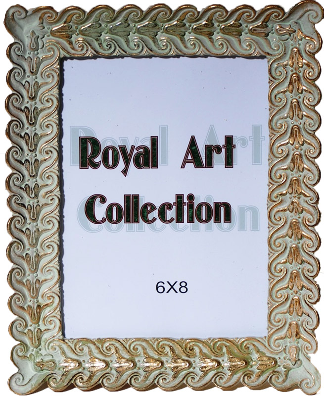 Κορνίζα Πολυεστερική Royal Art 6x8εκ. YUA4/389/68GRE (Χρώμα: Πράσινο , Υλικό: Πολυεστερικό) - Royal Art Collection - YUA4/389/68GRE