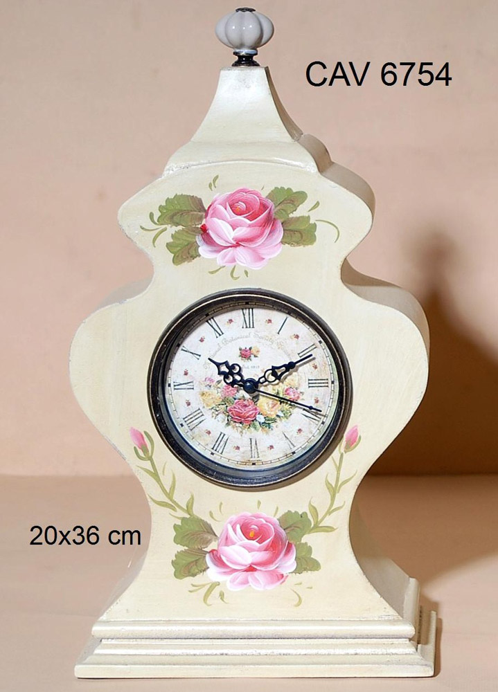 Επιτραπέζιο Ρολόι Ξύλινο 20x36εκ. CAV6754 (Υλικό: Ξύλο) - Royal Art Collection - CAV6754