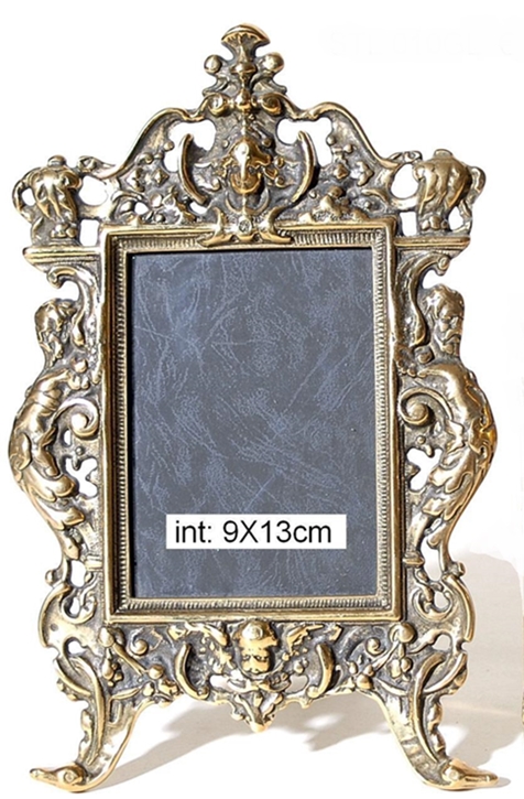 Κορνίζα Μπρούτζινη Royal Art 9x13εκ. STL010GL (Χρώμα: Χρυσό , Υλικό: Μπρούτζινο) - Royal Art Collection - STL010GL