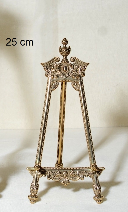 Πίνακες 24home - ΣΗΜΑΝΤΙΚΟ: Σε περίπτωση διαφοράς τιμής από το κατάστημα ισχύει παντα και μόνο η τιμή του καταστήματος Βάση Κάδρου Μπρούτζινη Royal Art 25εκ. STL1236GL (Χρώμα