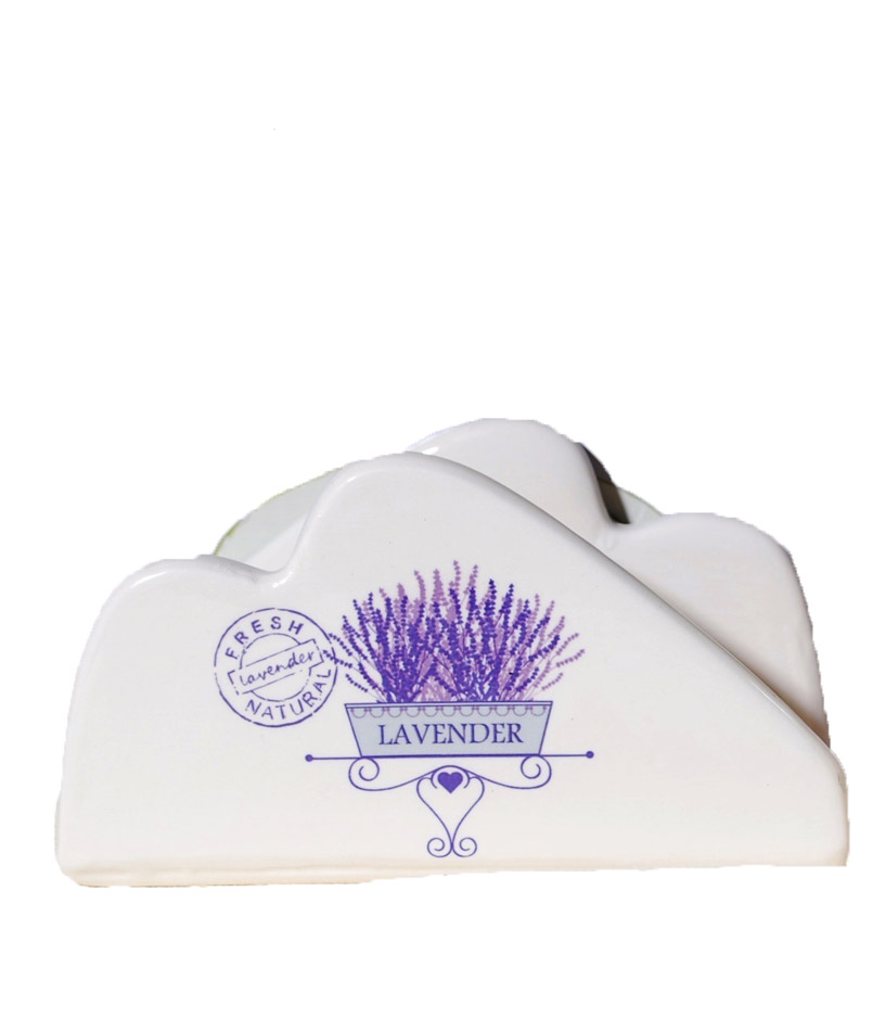 Χαρτοπετσετοθήκη Φαγιάνς Royal Art 17εκ. DUE14/5412 (Χρώμα: Λευκό, Υλικό: Φαγιάνς) - Royal Art Collection - DUE14/5412