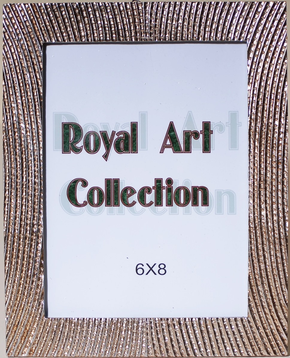 Κορνίζα Πολυεστερική Royal Art 6x8εκ. YUA4/247/68SL (Χρώμα: Ασημί , Υλικό: Πολυεστερικό) - Royal Art Collection - YUA4/247/68SL