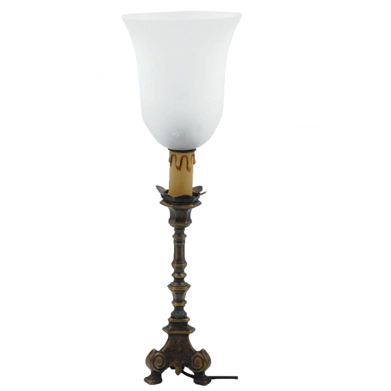 Φωτιστικά 24home - ΣΗΜΑΝΤΙΚΟ: Σε περίπτωση διαφοράς τιμής από το κατάστημα ισχύει παντα και μόνο η τιμή του καταστήματος Επιτραπέζιο Φωτιστικό Μπρούτζινο 47εκ. Royal Art STL168