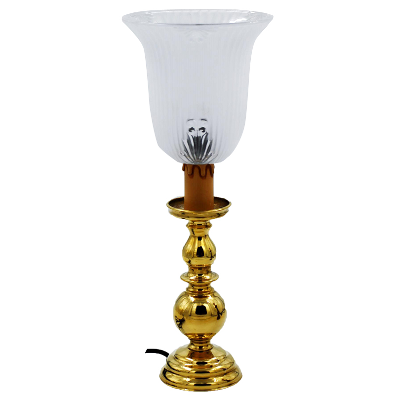 Φωτιστικά 24home - ΣΗΜΑΝΤΙΚΟ: Σε περίπτωση διαφοράς τιμής από το κατάστημα ισχύει παντα και μόνο η τιμή του καταστήματος Επιτραπέζιο Φωτιστικό Μπρούτζινο 42εκ. Royal Art STL189