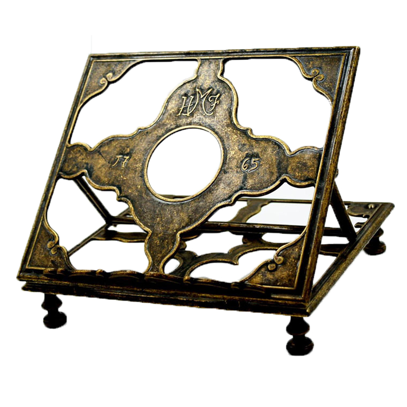 Royal Art Collection Αναλόγιο Μπρούτζινο 29,5x25,5x30εκ. Royal Art STL1041BR (Χρώμα: Αντικέ, Υλικό: Μπρούτζινο) - Royal Art Collection - STL1041BR