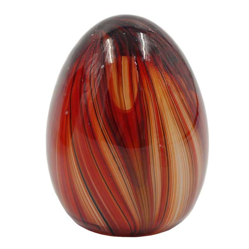 Πασχαλινό Διακοσμητικό Αυγό Τύπου Murano Royal Art 8εκ. EVE20B/RD (Υλικό: Murano ) - Royal Art Collection - EVE20B/RD 142142