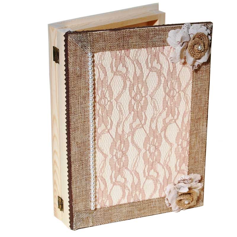 Κουτί Βιβλίο Ξύλινο Royal Art 25×18εκ. GOU15/1330 (Υλικό: Ξύλο) – Royal Art Collection – GOU15/1330