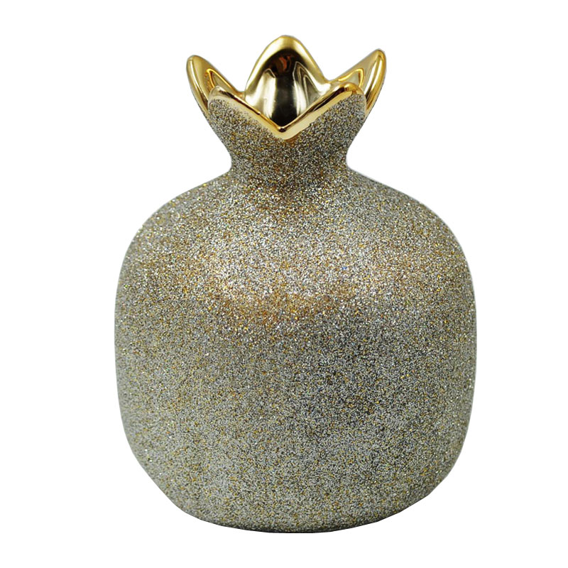 Διακοσμητικό Ρόδι Κεραμικό Χρυσό Glitter Royal Art 14εκ. FEX11GL (Υλικό: Κεραμικό, Χρώμα: Χρυσό ) - Royal Art Collection - FEX11GL 205153