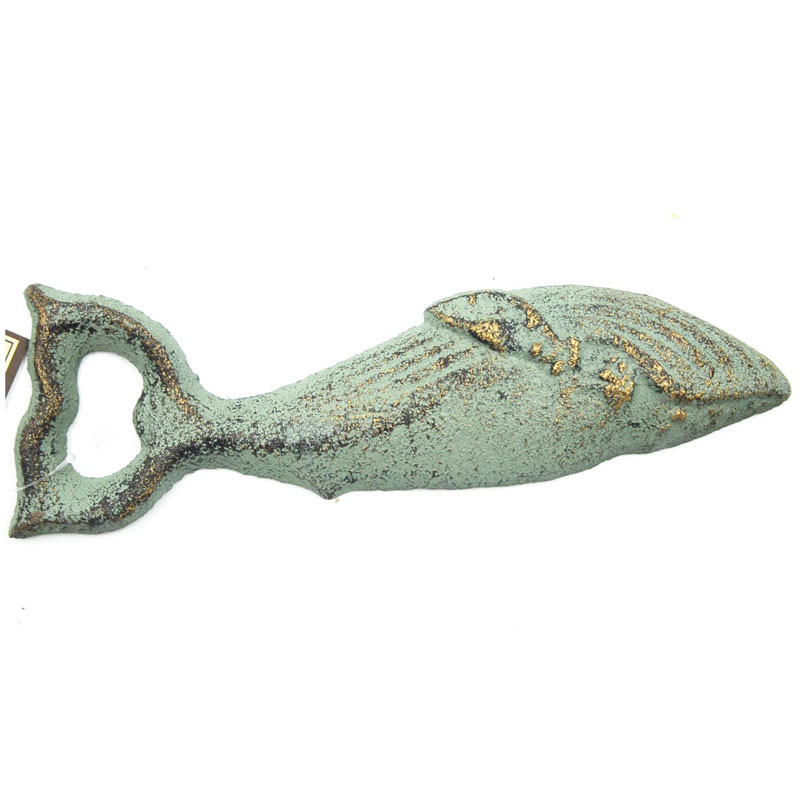 Ανοιχτήρι Ψάρι Σιδερένιο Αντικέ Πράσινο 17εκ. Royal Art CAS3/143GR (Χρώμα: Πράσινο , Υλικό: Σίδερο) – Royal Art Collection – CAS3/143GR