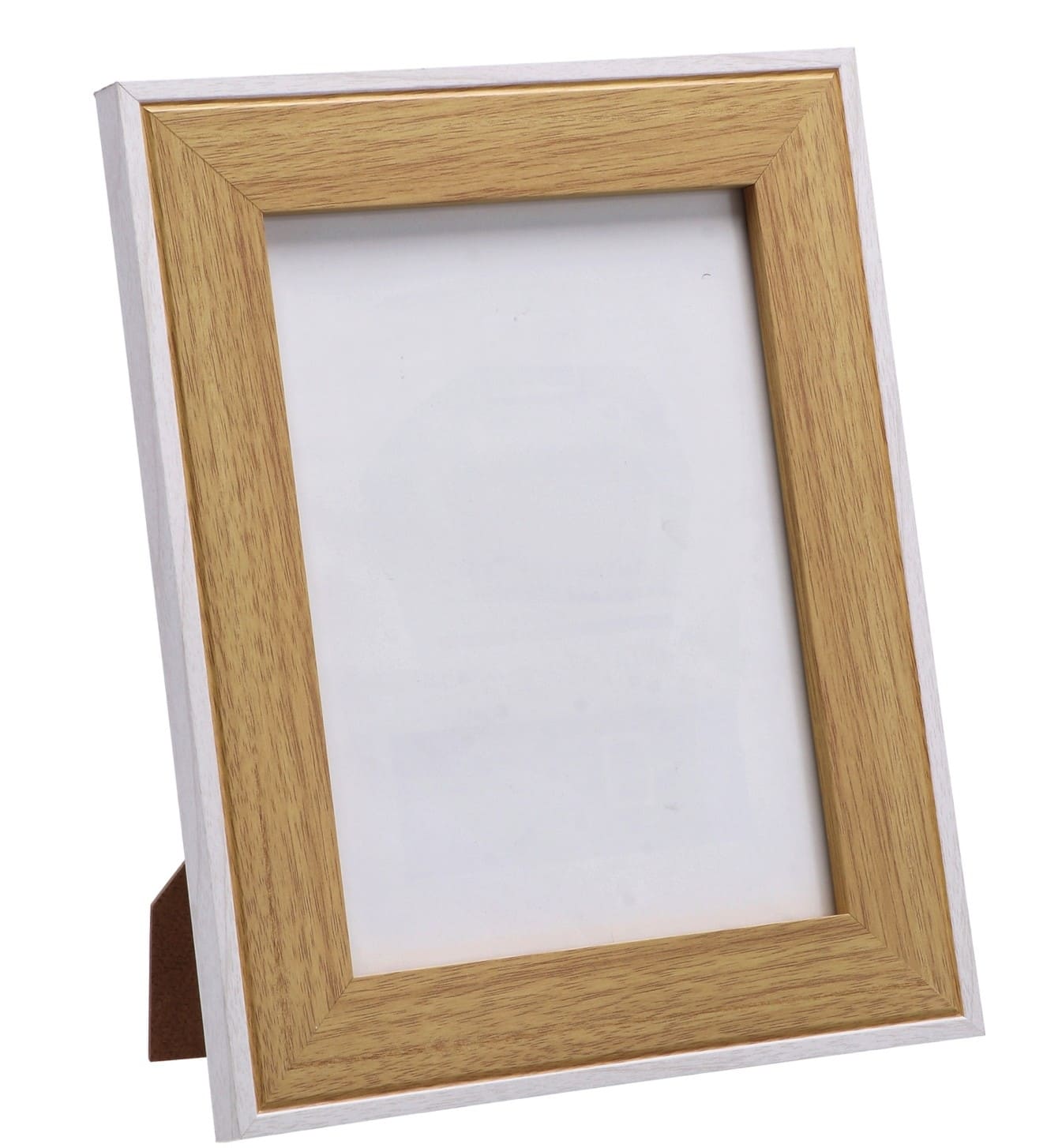 Κορνίζα Ξύλινη Μπεζ-Λευκή 15x20εκ. Royal Art STA118260B