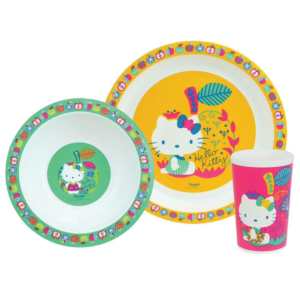 Παιδικό Σετ Φαγητού 3τμχ Hello Kitty ANGO 005988 (Υλικό: Πολυπροπυλένιο, Μέγεθος: Παιδικά) – ango – ANGO_005988