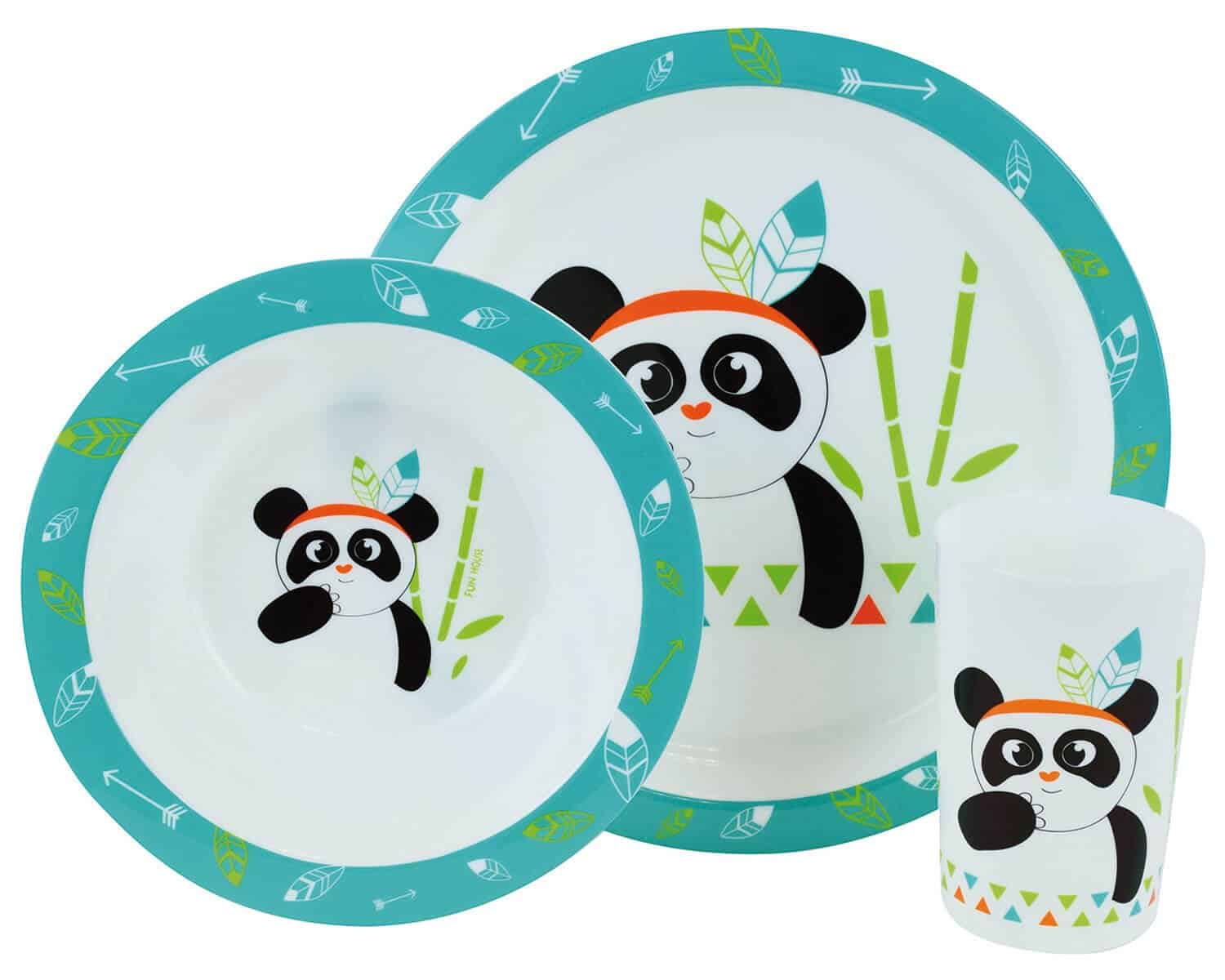 Παιδικό Σετ Φαγητού 3τμχ Indian Panda ANGO 005672 (Υλικό: Πολυπροπυλένιο, Μέγεθος: Παιδικά) – ango – ANGO_005672