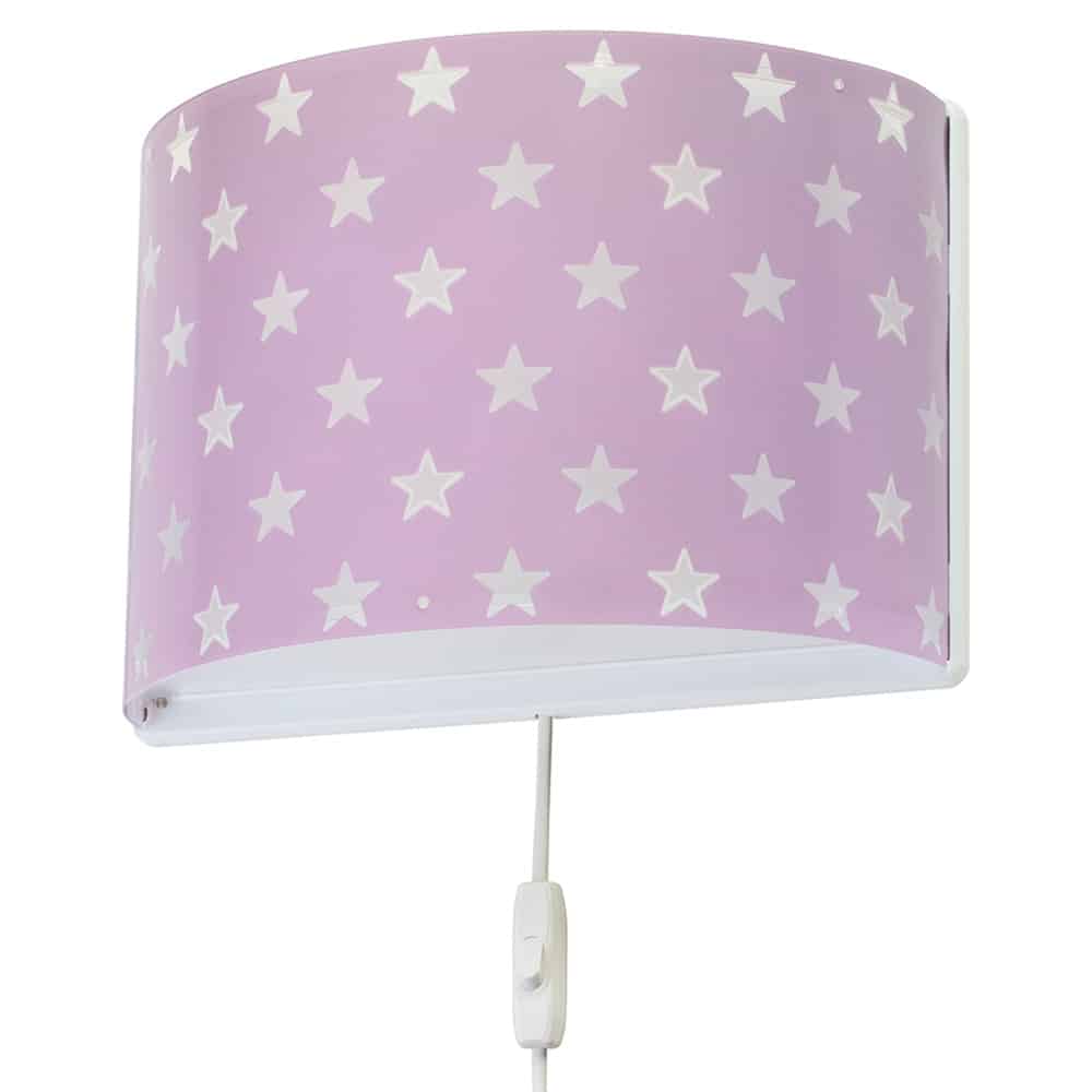 Απλίκα Τοίχου Stars Lilac 31x15x22,5εκ. ANGO 81218L (Υλικό: Πολυπροπυλένιο, Χρώμα: Λιλά) - ango - ANGO_81218L