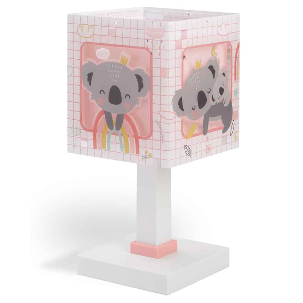 Φωτιστικό Επιτραπέζιο Koala Pink 15x30εκ. ANGO 63261S (Υλικό: Πολυπροπυλένιο, Χρώμα: Ροζ) - ango - ANGO_63261S