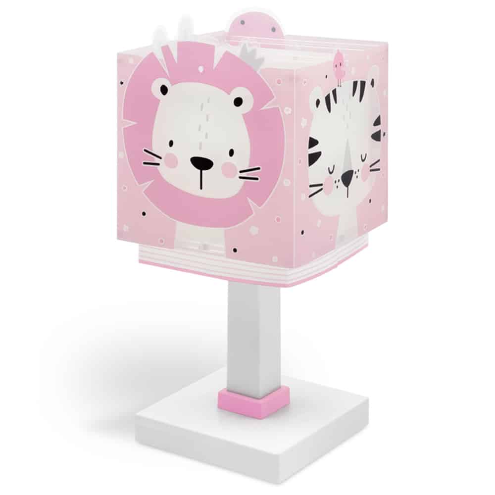 Φωτιστικό Επιτραπέζιο Baby Jungle Pink 15x30εκ. ANGO 63111S (Υλικό: Πολυπροπυλένιο, Χρώμα: Ροζ) - ango - ANGO_63111S