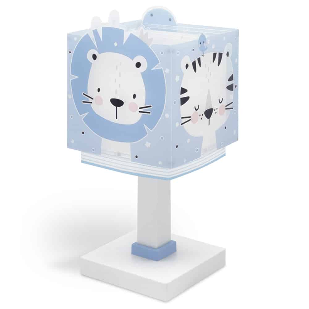 Φωτιστικό Επιτραπέζιο Baby Jungle Blue 15x30εκ. ANGO 63111T (Υλικό: Πολυπροπυλένιο, Χρώμα: Μπλε) - ango - ANGO_63111T