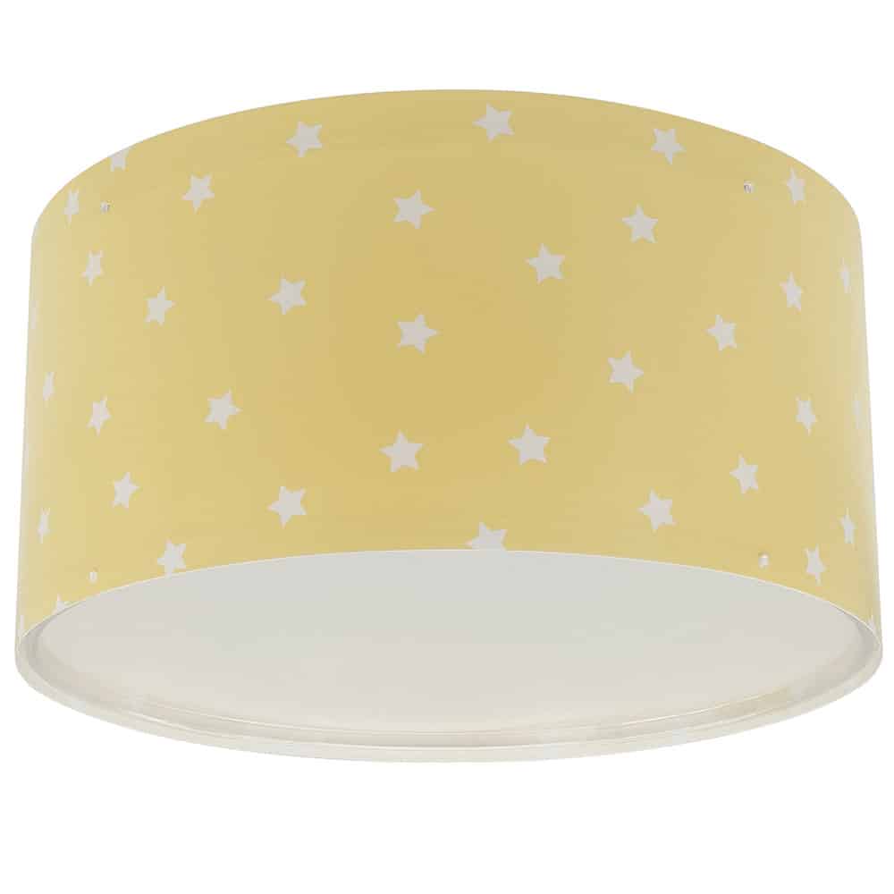 Φωτιστικό Οροφής Πλαφονιέρα Starlight Yellow 33x16,5εκ. ANGO 82216A (Υλικό: Πολυπροπυλένιο, Χρώμα: Κίτρινο ) - ango - ANGO_82216A