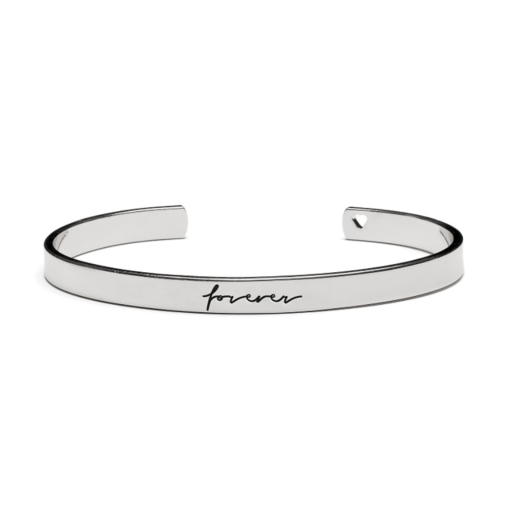 Βραχιόλι-Χειροπέδα Forever Silver Proud Mama PM-518 (Χρώμα: Ασημί ) - Proud mama - PM-518