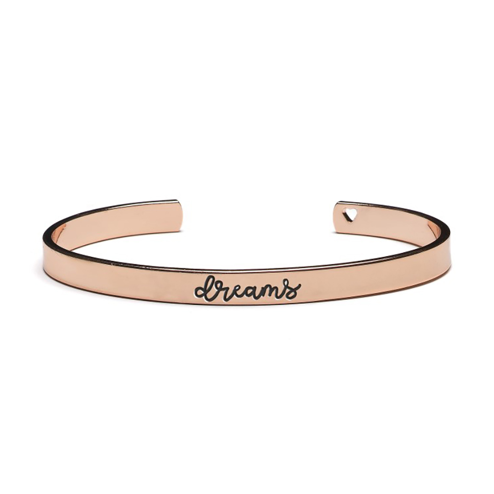 Βραχιόλι-Χειροπέδα Dreams Rose Gold Proud Mama PM-516 (Χρώμα: Ροζ-Χρυσό (Copper)) - Proud mama - PM-516