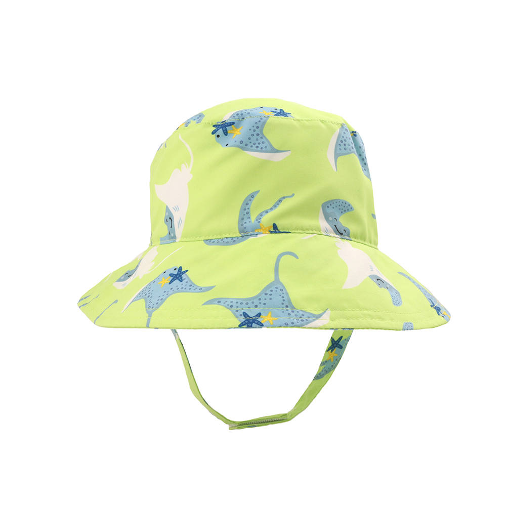 Zoocchini Αντηλιακό Bucket Καπέλο 6-12μηνών Sid the Stingray Zoocchini ZOO15105 (Μέγεθος: 6-12 Μηνών) - Zoocchini - ZOO15105-6-12M