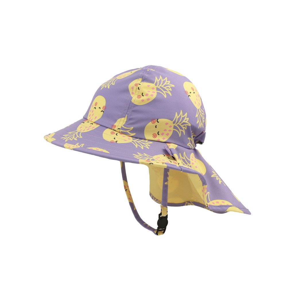 Αντηλιακό Cape Καπέλο 6-24μηνών UPF50 Sunhat Pineapple Zoocchini ZOO15059 (Μέγεθος: 6-24 Μηνών) - Zoocchini - ZOO15059-6-24M